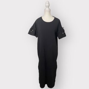 Diesel Black Gold sweatshirt maxi dress size XS